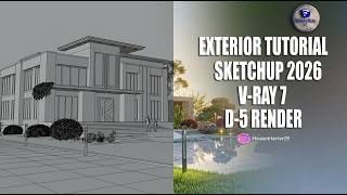 SketchUp House Exterior Tutorial: Photorealistic V-Ray Render Settings