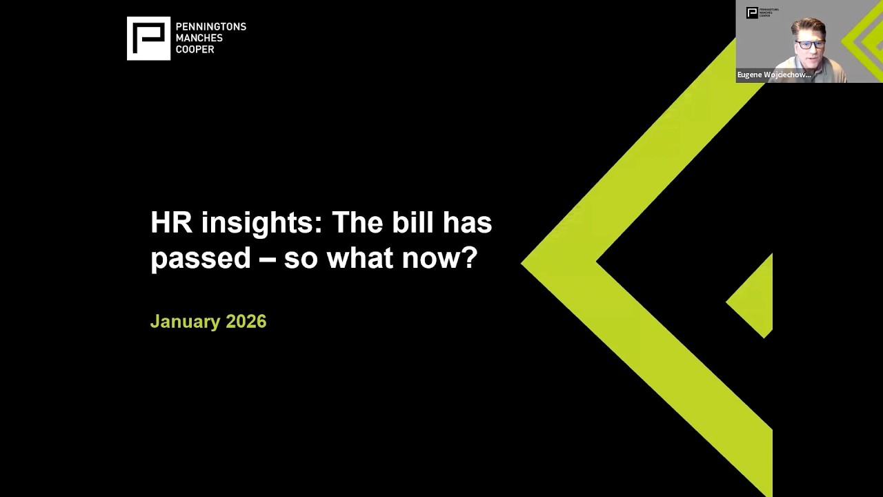 HR insights: the bill has passed, so what now?