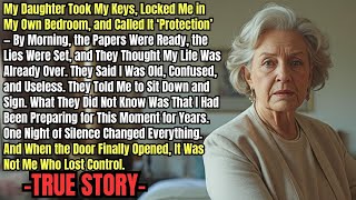 HER STORY FROM NEBRASKA 👵💔One Night, My Daughter Locked Me In My Own Bedroom And Took My Keys…