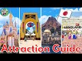 Japan Theme Parks Compilation ATTRACTION GUIDE - Disneyland, Universal Studios &amp; Legoland - 2023