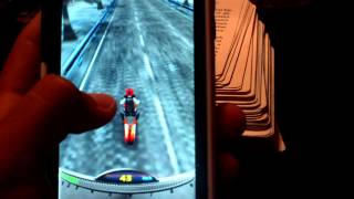 Speed Moto Racing Game on Android Lg Thrill 4g (Lg Optimus 3D) Phone screenshot 3