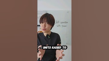 Converting units raised to a power - GCSE & A Level Physics