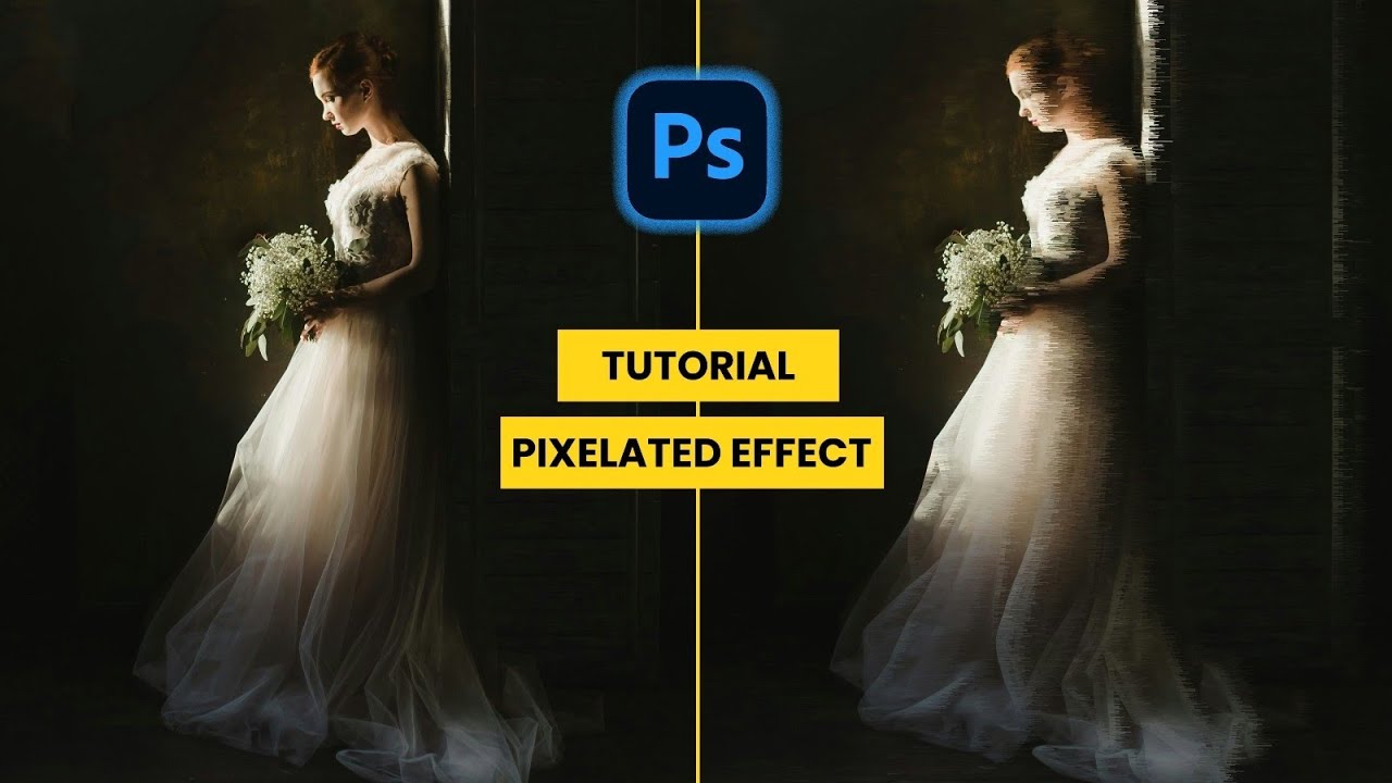 Easy & Amazing Pixelated Effect | Adobe Photoshop - YouTube