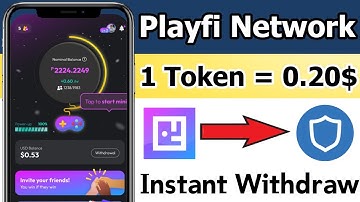 Playfi Network High Paying Mining App 2022 || Playfi Network