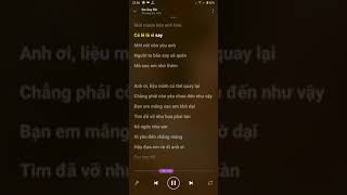 Em Say Rồi - Thương Võ (Lyrics video)