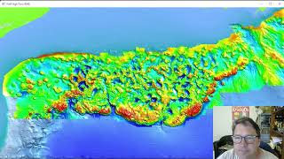 Exploring the Gulf of Mexico Bathymetry Raster