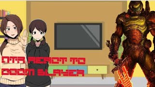 [NTR] Kokujin No Tenkousei  react to hikori as doom slayer screenshot 2
