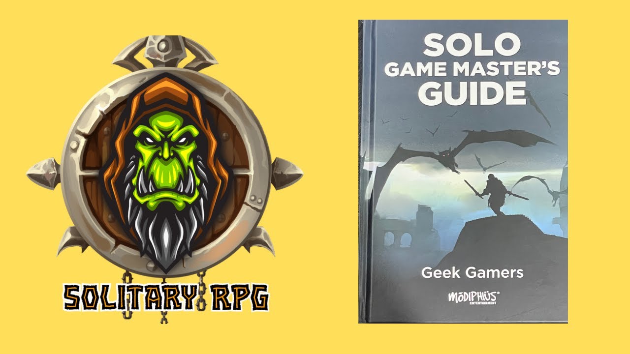 Solo Game Master's Guide YouTube