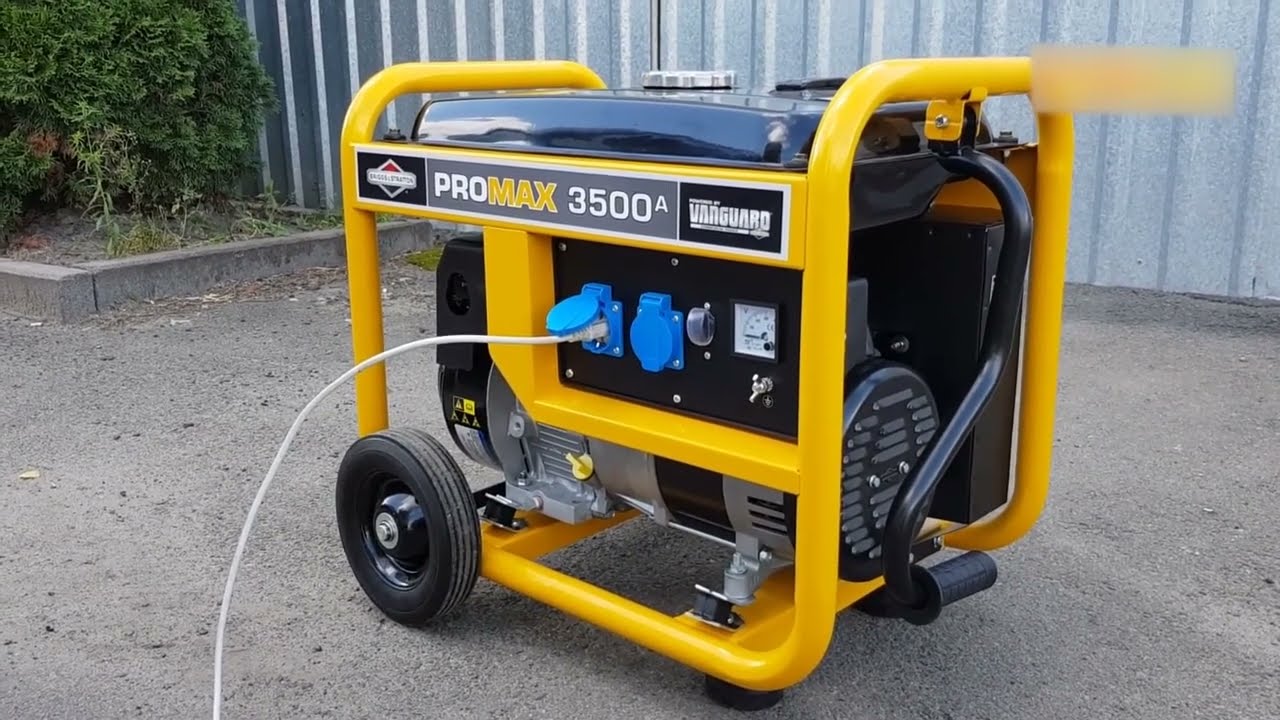 Обзор генератора BRIGGS & STRATTON PROMAX 3500A | “Vinur”