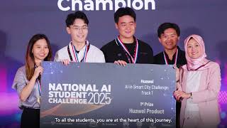 AISG National AI Student Challenge 2025 Full Highlights