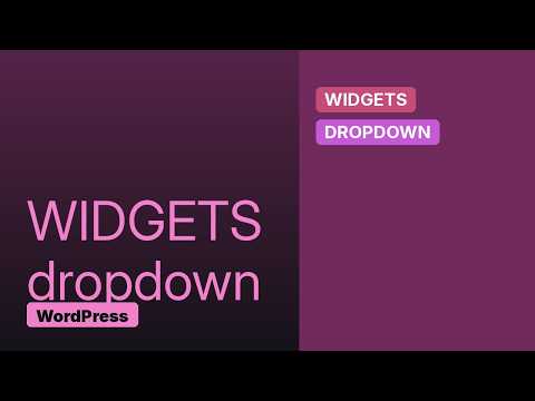 Wordpress: Custom widget using get_categories select menu dropdown (2 Solutions!!)