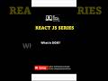 What is DOM? | ☝️ Full Video #reactjs #coding #shorts
