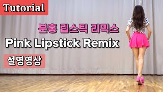 Pink Lipstick Remix/ Tutorial/ 분홍 립스틱 리믹스 스텝설명