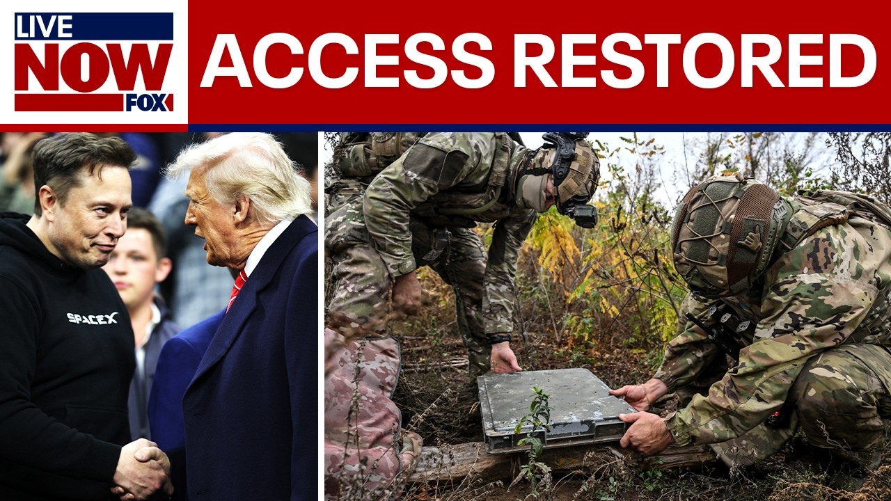 Trump asked Musk to restore Ukraine's Starlink access: RPT
