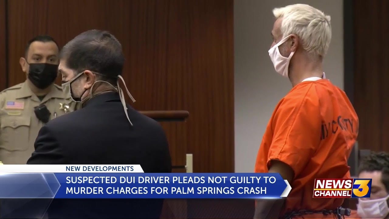 Suspected DUI driver pleads not guilty to murder charges for Palm ...