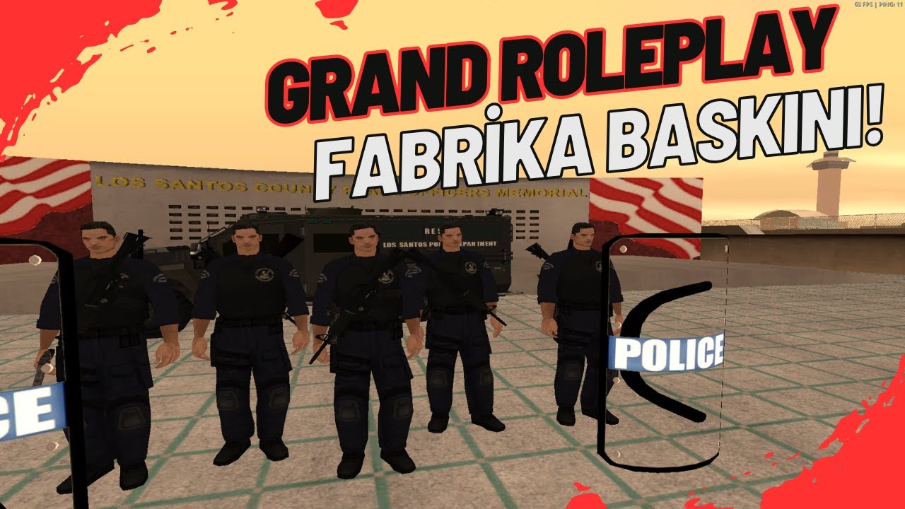 Fabrika Baskını| Grand Roleplay (Mta)