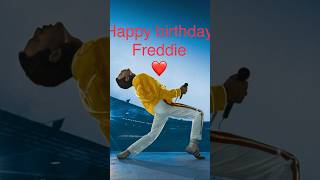 Happy birthday to Freddie Mercury ❤️