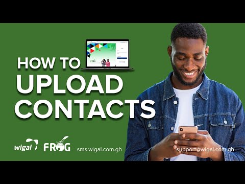 HOW TO UPLOAD CONTACTS ON THE FROG BULKSMS PLATFORM