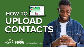 HOW TO UPLOAD CONTACTS ON THE FROG BULKSMS PLATFORM screenshot 5