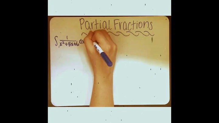 Partial Fractions in 60 seconds