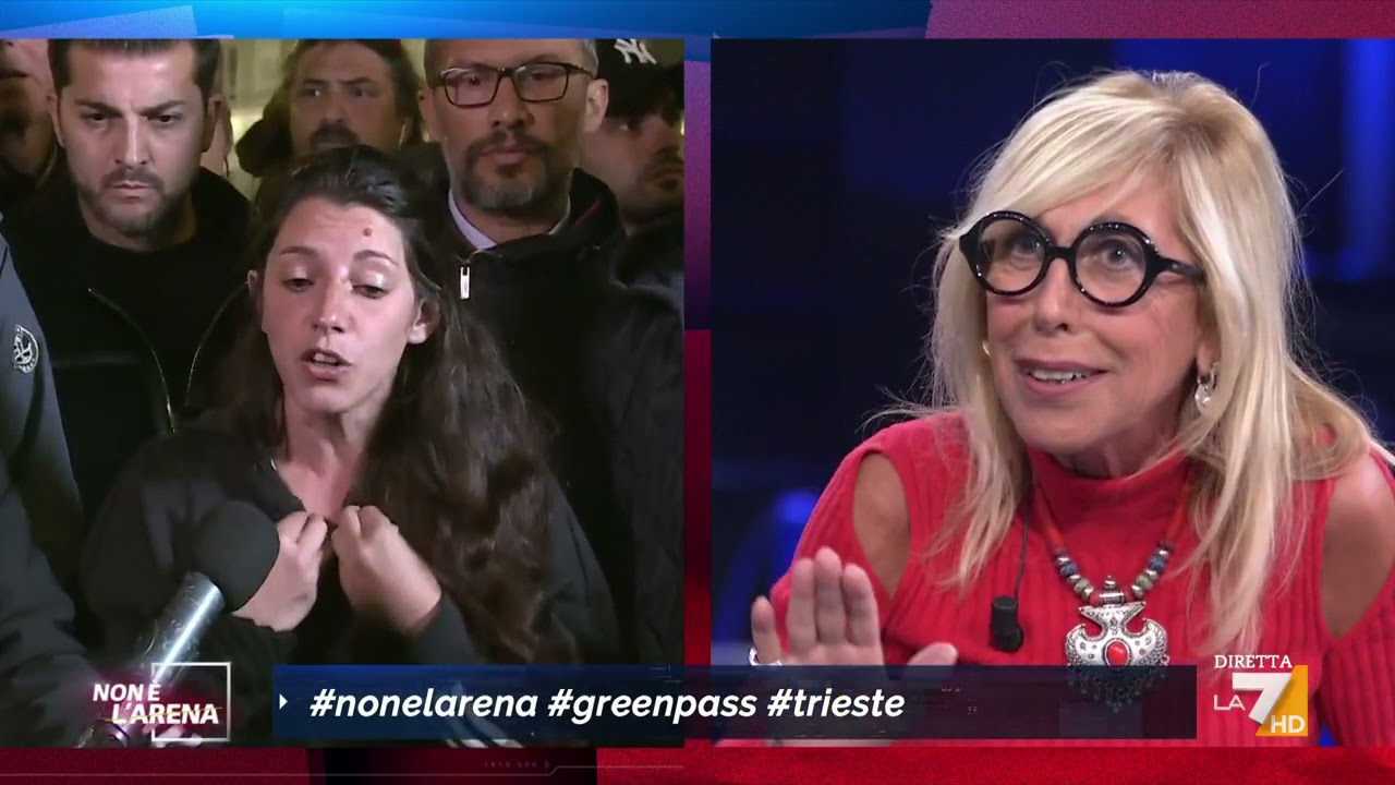 Amurri contro la portavoce del coordinamento no green pass: 