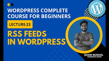 what is rss feed in hindi - how to add rss feed in wordpress - wordpress course in urdu
