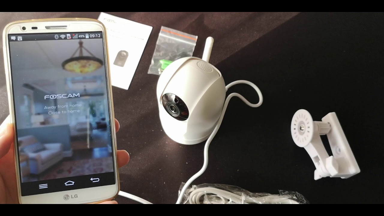 UNBOXING AND FIRST SETUP - FOSCAM R2M