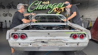 68 Charger R/T • Part 8 • Door Sill Panels, Control Panel, & Flush Fit Glass