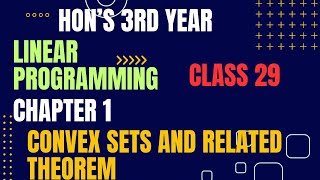 convex set in linear Programming Chapter 1