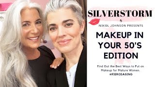 HOW TO APPLY MAKEUP IN YOUR 50'S| | #FIERCEAGING Series | Nikol Johnson