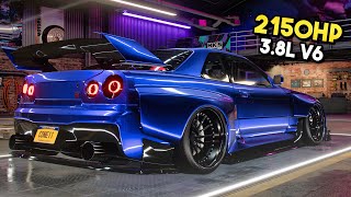 Need for Speed Heat - 2150HP+ Hycade Nissan Skyline GT-R R34 Customization | Max Build