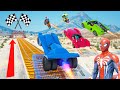 SUPERHEROES CHALLENGE - CAN A VIGILANTE, ROCKET VOLTIC & SCRAMJET JUMP 100+ VEHICLE IN A ROW? #303