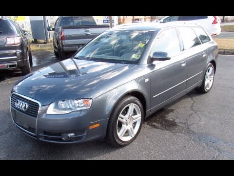 *sold*-2007-audi-a4-avant-2.0t-quattro-walkaround,-start-up,-tour-and-overview