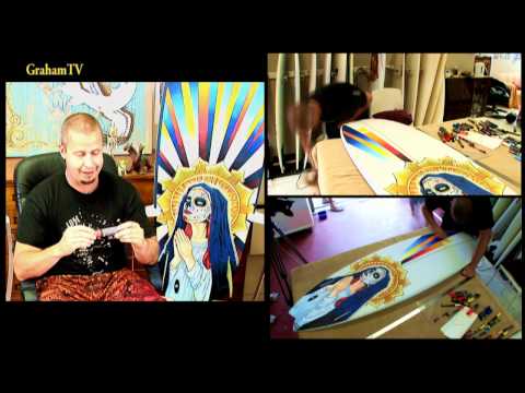 Surfboard Art - Interview with Caspian de Looze - ...