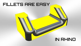 Fillets are easy in Rhino (part 1)