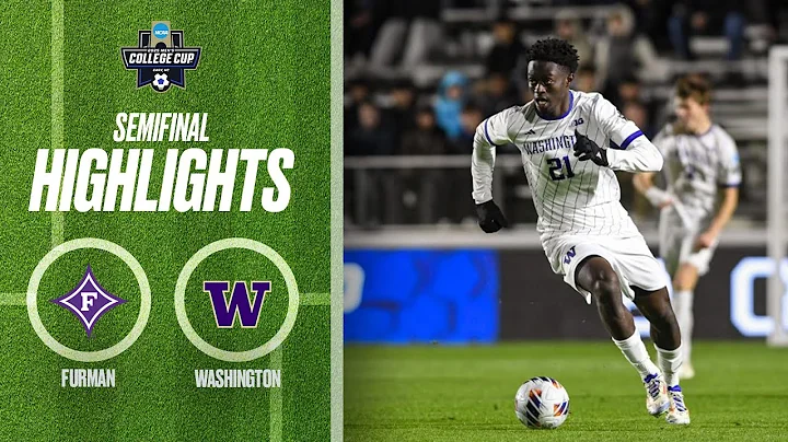 Furman vs. Washington: 2025 Men's College Cup semifinal highlights