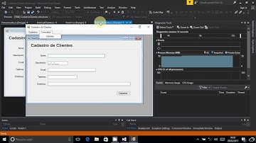 Cadastro - C# com Access - Parte 2