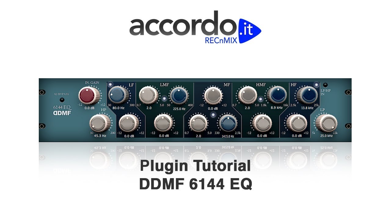 Plugin Tutorial - DDMF6144 EQ
