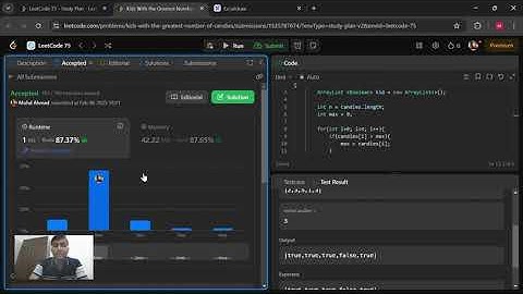 1431.Kids With the Greatest Number of Candies | 75 Day Challenge