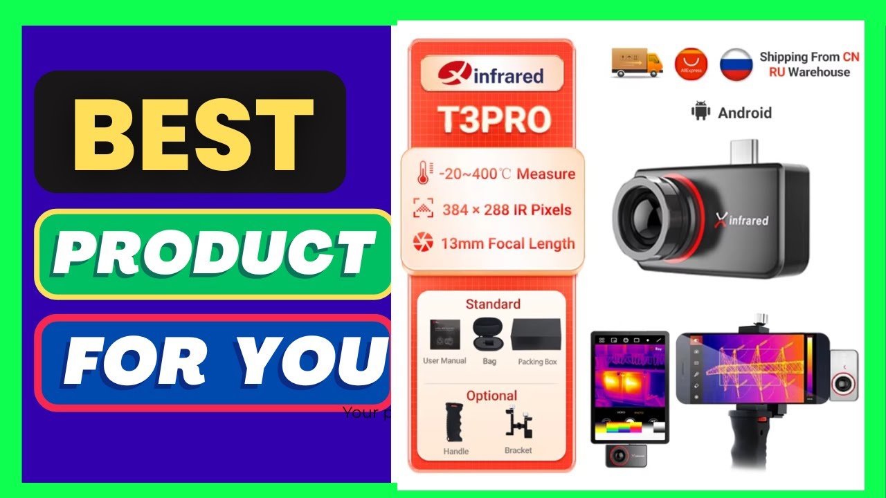 InfiRay Infrared Thermal Imaging Camera T3S T3PRO Industrial
