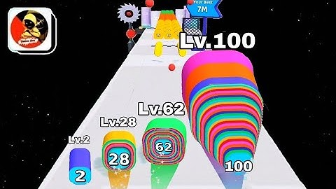 Smash Runner Asmr Sound Level up Android iOS Gameplay