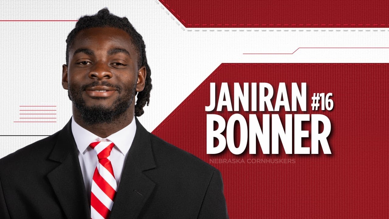 FULL VIDEO: Nebraska Football WR/FB Janiran Bonner Preseason Press Conference (8/9/24)