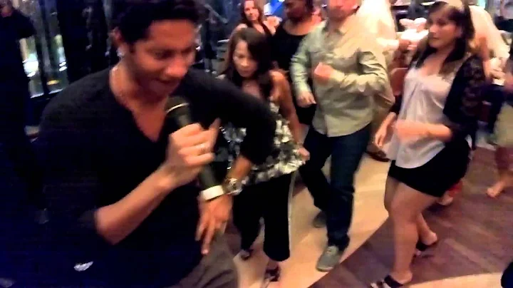 Aaron Solorzano in Final Salsa Class aboard Carniv...