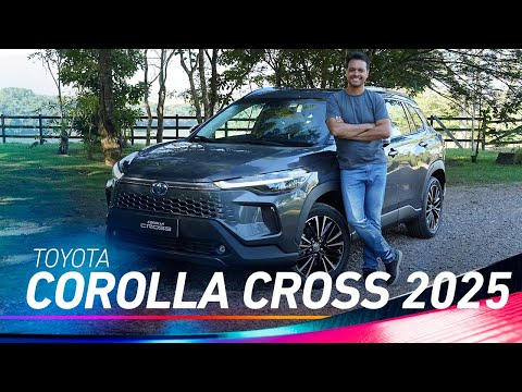 NOVO TOYOTA COROLLA CROSS 2025 - DIRIGINDO, NÃO MUDOU NADA! TESTE DAS VERSÕES XRX 2.0 E XRX HYBRID