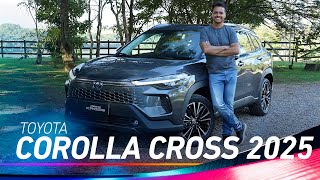 NOVO TOYOTA COROLLA CROSS 2025 - DIRIGINDO, NÃO MUDOU NADA! TESTE DAS VERSÕES XRX 2.0 E XRX HYBRID