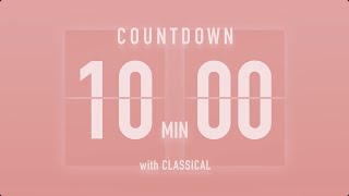 10 Minutes Countdown Timer with Classical Music ♪ Hungarian Rhapsody No. 2 - Liszt