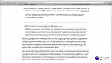 WordPress Tutorials - How to Format Your Posts