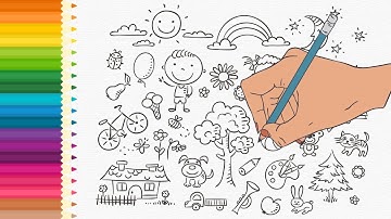 Color Page  ASMR | Colouring android game  Level 1-10 All Level Part 1