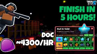 New Best F2P Gum Drop Grind Solo Easy Tower Defense Simulator