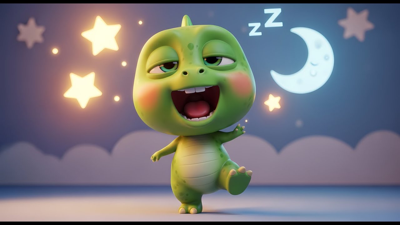 Sleepy Dance Rhyme for Kids Cartoon Song
